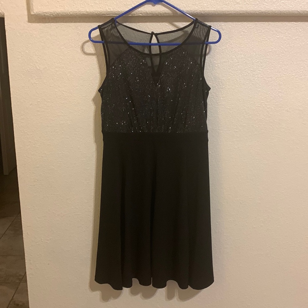 Black sparkly party dress, sleeveless. Great condition, worn only once.